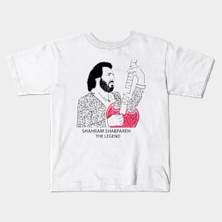 Shahram Shabpareh - شهرام شب پره تی شرت Kids T-Shirt